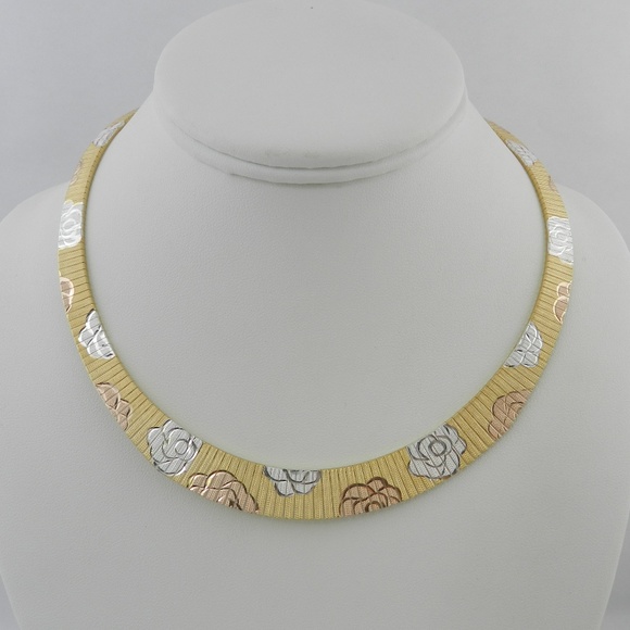 Giani BerniniNecklace 18k Rose Gold & Sterling